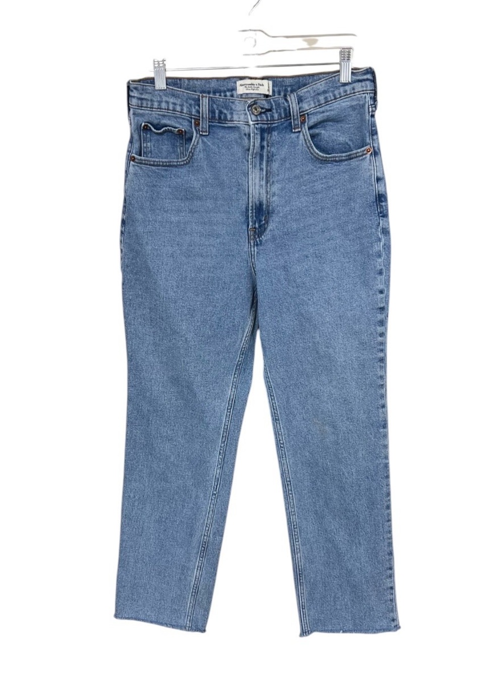 Abercrombie & Fitch The Ankle Straight Ultra High Rise Jeans Women Size 30/10